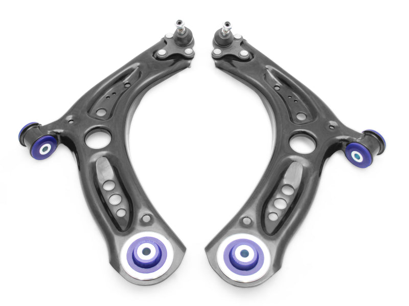 Superpro TRC1070 FITS:SuperPro 2015 Audi A3 Quattro Premium Front Lower Control Arm Set w/ Bushings Control Arms