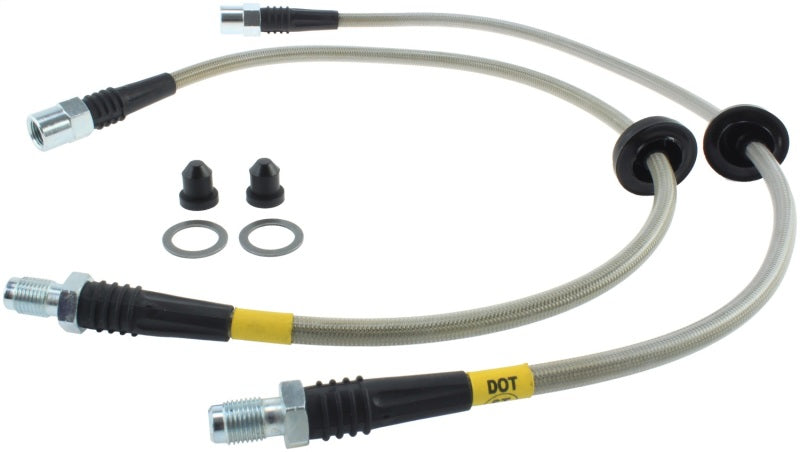 Stoptech 950.34009 FITS:StopTech 00-06 BMW X5 Stainless Steel Front Brake Line Kit Brake Line Kits