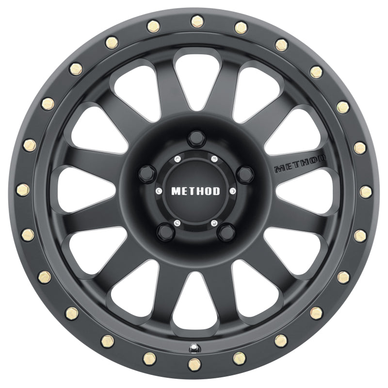 Method Wheels MR30458055524N FITS:Method MR304 Double Standard 15x8 -24mm Offset 5x5.5 108mm CB Matte Black Wheel Wheels Cast