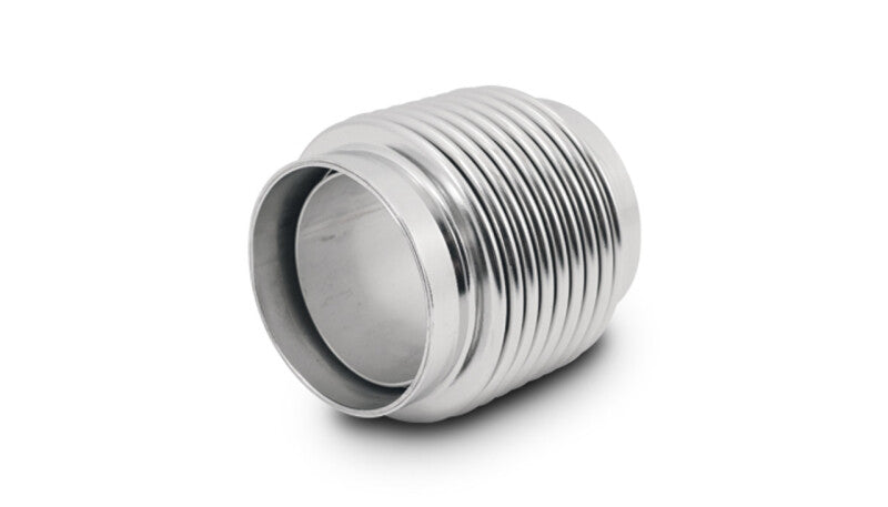 Vibrant 69426 FITS: 1.75in ID x 2.50in Long 321SS Electro Polished Motorsport Bellows w/Neck & Liner Flanges