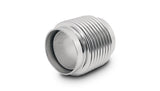 Vibrant 69725 FITS: 2.50in ID x 4.00in Long 321SS Electro Polished Motorsport Bellows w/Neck & Liner Flanges
