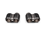 Akrapovic TP-CT/69 FITS: 2021+ BMW G87 M2, G80 M3 & G82 M4 Octagonal Carbon Design Tail Pipe Set Tips