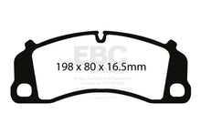 Load image into Gallery viewer, EBC DP52206NDX FITS: 13-15 Porsche 911 (991) GT3 3.8L (Cast Iron Rotor Only) Bluestuff Front Brake Pads Brake Pads Racing