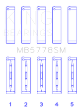 Load image into Gallery viewer, King Engine Bearings MB5778SM FITS:King Audi/VW 1.8/2.0 TSI/TFSI Main Bearing Set Size STD Bearings