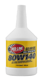 Red Line 58104 FITS: 80W140 GL-5 Gear Oil Quart Gear Oils