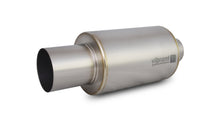 Load image into Gallery viewer, Vibrant 17563 FITS: Titanium Muffler w/Straight Cut Natural Tip 3in. Inlet / 3in. Outlet Muffler