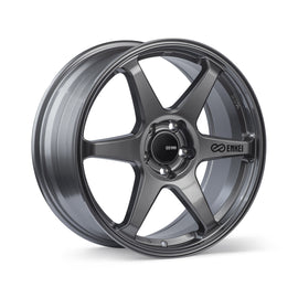 Enkei 539-895-6538GM FITS: T6R 18x9.5 38mm Offset 5x114.3 Bolt Pattern 72.6 Bore Matte Gunmetal Wheel Wheels Cast