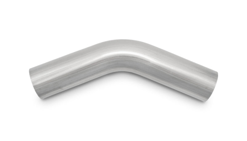 Vibrant 13097 FITS: 2.125in OD T304 SS 45 Deg Mandrel Bend (3.125in Centerline Radius) Steel Tubing
