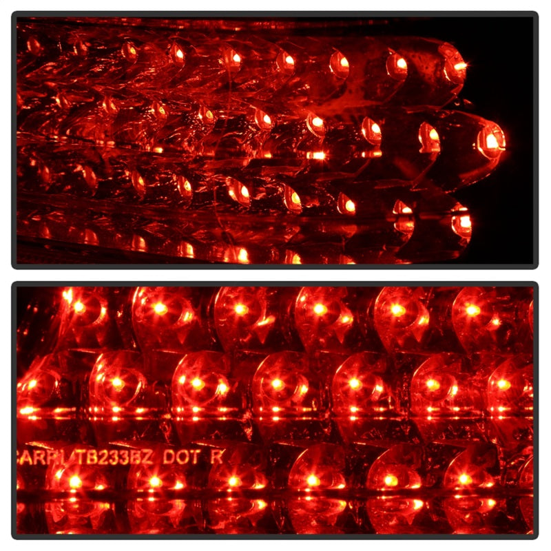 SPYDER 5020659 FITS: -Xtune Mercedes Benz W210 E-Class 96-02 LED Tail Lights Red Smoke ALT-CL-MBW210-LED-RSM Tail Lights