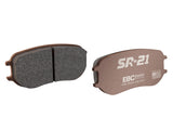 EBC DP81210.15SR21 FITS: Racing 17-21 Honda Civic Type-R (FK8) SR-21 Sintered Race Front Brake Pads Brake Pads Racing