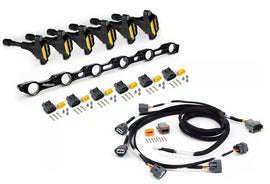 Haltech HT-120201 FITS: Toyota JZ R35 Coil Conversion Kit w/Bracket Coils Connectors & Harness (1JZ/1JZ VVT/2JZ) Wiring Harnesses