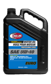 Red Line 12905 FITS: Pro-Series Euro 5W40 Motor Oil 5 Quart Motor Oils