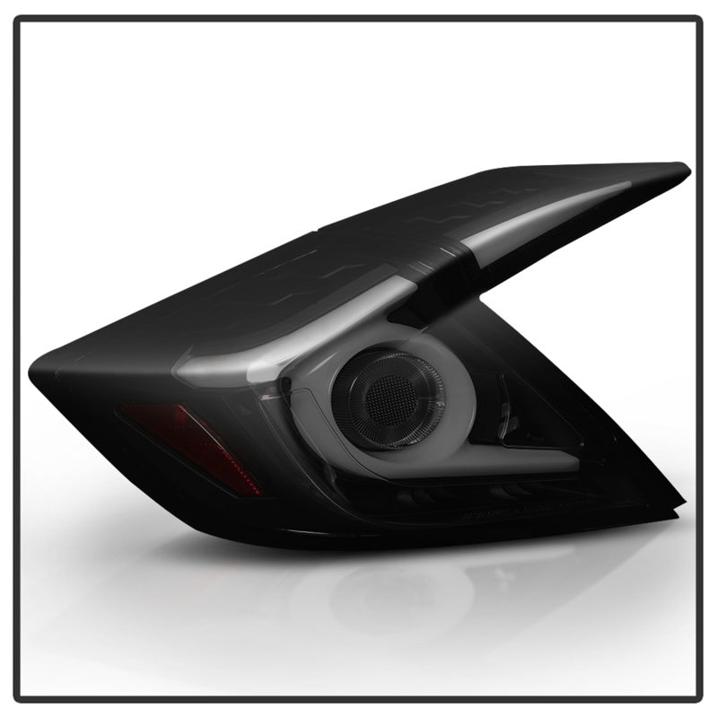 SPYDER 5086440 FITS: 16-18 Honda Civic 4 Door Light Bar LED Tail Lights Black Smoke (ALT-YD-HC164D-LB-BSM) Tail Lights