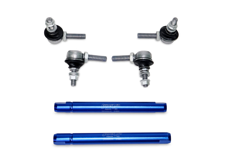 Superpro TRC10200 FITS:SuperPro 2004 Mazda 3 i Front HD Adjustable End Link Set (10mm Studs 254mm to 305mm) Sway Bar Endlinks