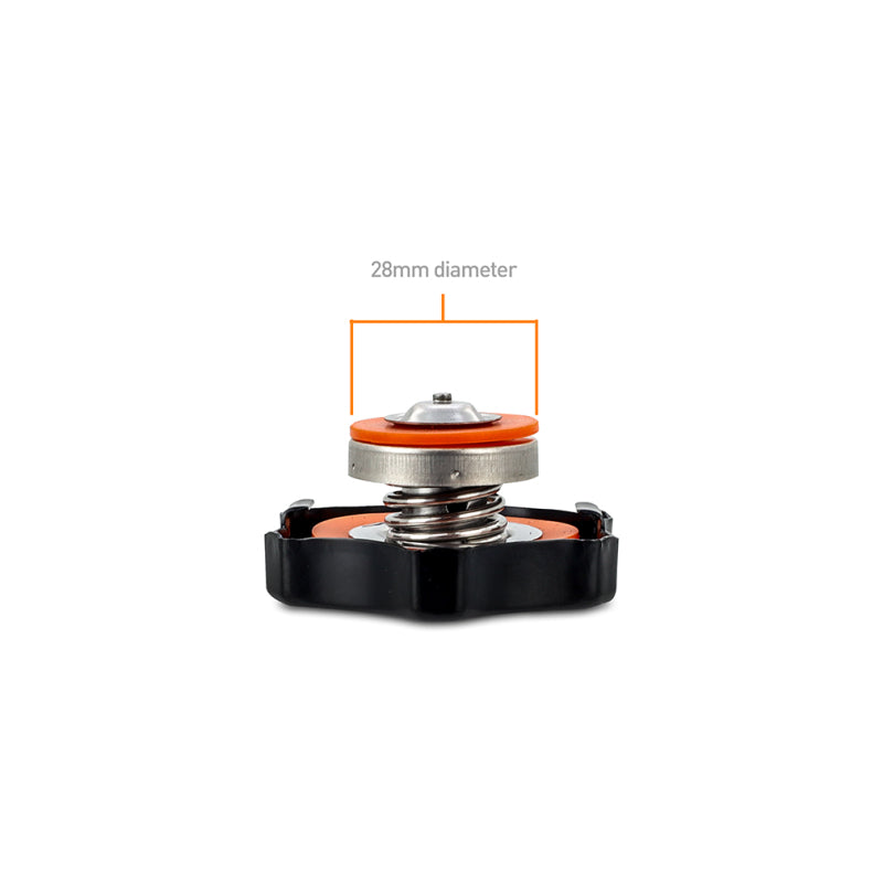 Mishimoto MMRC-13-SMC FITS: High-Pressure 1.3 Bar Radiator Cap Small Non-Directional Radiator Caps