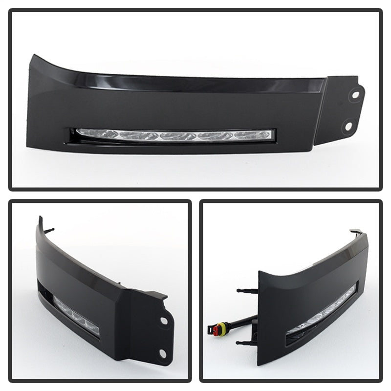 SPYDER 5077714 FITS: Toyota Tundra 07-13 Daytime LED Running Lights (XSP-X Model Look)wo/swtch Blk FL-DRL-TTU07-BK Daytime Running Lights