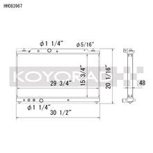Load image into Gallery viewer, Koyo HH083967 FITS: Radiators FITS: 23+ Honda Civic Type R (FL5) All Aluminum Radiator Radiators