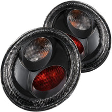 Load image into Gallery viewer, ANZO 221119 FITS: 1998-2005 Volkswagen Beetle Taillights Black Tail Lights