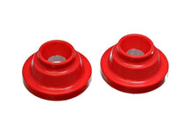 Load image into Gallery viewer, Energy Suspension 15.6104R FITS: 99-06 Volkswagen Golf IV/GTI/Jetta IV Red Rear Coil Spring Isolator Set Bushing Kits