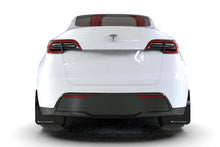 Load image into Gallery viewer, Rally Armor MF72-UR-BLK/RD FITS: 20-26 Tesla Model Y, Juniper Y Black UR Mud Flap w/Red Logo Mud Flaps