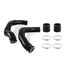 Load image into Gallery viewer, Mishimoto MMICP-F80-15 FITS: 2015+ BMW F8X M3/M4 Charge Pipe Kit Wrinkle Black Intercooler Pipe Kits
