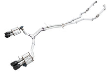 Load image into Gallery viewer, AWE Tuning 3025-43046 FITS: Audi B9 S5 Sportback SwitchPath Exhaust Non-Resonated (Black 102mm Tips) Catback