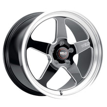 Load image into Gallery viewer, Weld S15570067P50 FITS: S155 17x10 Ventura Drag 5x114.3 ET50 BS7.50 Gloss BLK MIL DIA 78.1 Wheels Forged