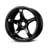 Gram Lights WGCRX38EGX FITS: 57CR 18x9.5 +38 5x114.3 Gloss Black Wheel Wheels Cast
