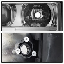 Load image into Gallery viewer, SPYDER 5084620 FITS: GMC Sierra 1500/2500/3500 99-06 V2 Projector Headlights DRL Chrome PRO-YD-CDE00V2-LB-C Headlights