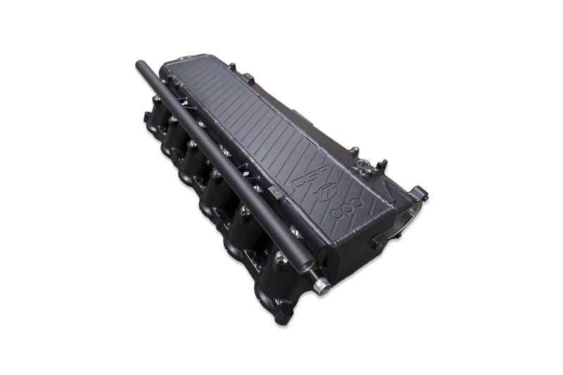 CSF 8200B FITS: Toyota A90/A91 Supra/ BMW G-Series B58 Charge-Air Cooler Manifold- Black Intercoolers