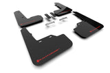Rally Armor MF92-UR-BLK/RD FITS: 22-25 Subaru WRX Black UR Mud Flap w/Red Logo Mud Flaps