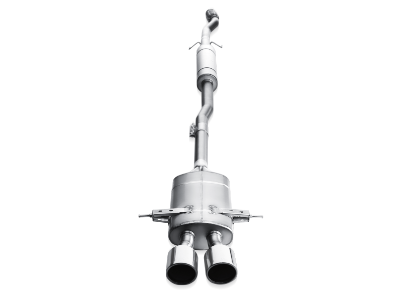 Akrapovic ME-MIN/TI/1H FITS: 07-14 MINI Cooper S (R56) / Cooper S Cabrio (R57) Evolution Line Cat Back (SS) (Req. Tips) Catback