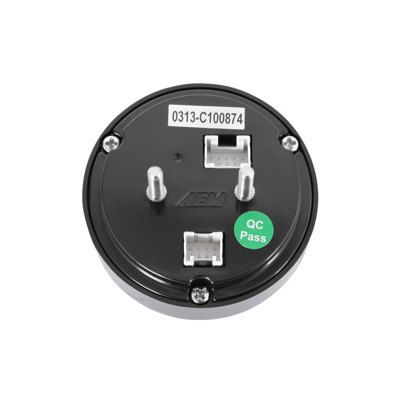 AEM 30-0313 FITS: X-Series 0-160 MPH Black Bezel w/ Black Face GPS Speedometer Gauge Gauges