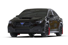 Load image into Gallery viewer, Rally Armor MF92-UR-RD/WH FITS: 22-25 Subaru WRX Red UR Mud Flap w/White Logo Mud Flaps