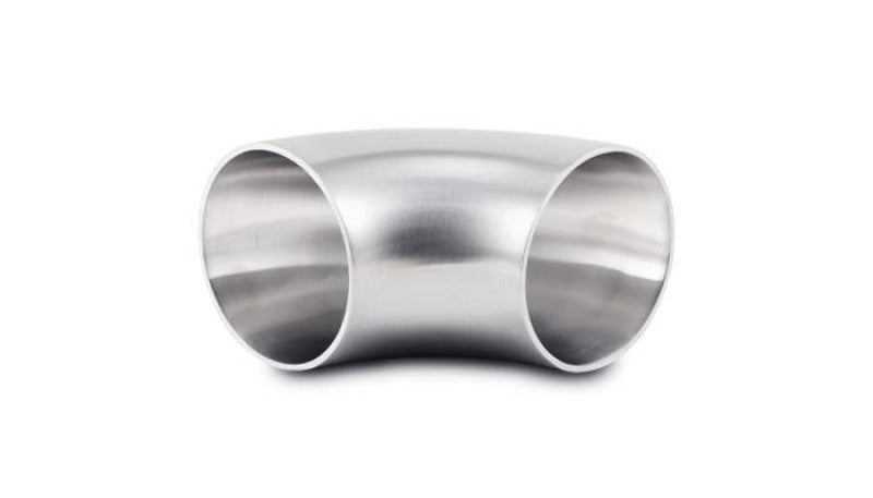 Vibrant 13310 FITS: 2.5in O.D. T304 SS 90 Deg Mandrel Bend (2.5in Centerline Radius) Steel Tubing
