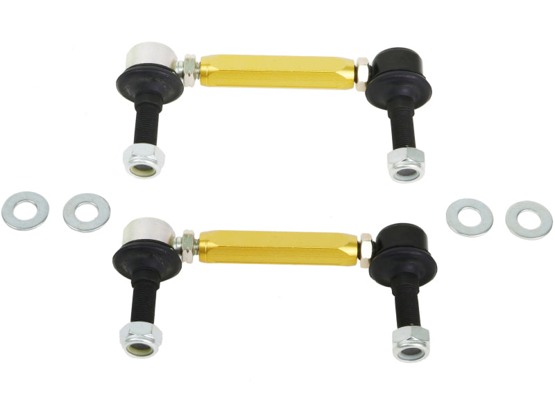 Whiteline KLC180-135 FITS: Universal (25mm 30mm) Adjustable Heavy Duty Ball Joints Sway Bar Link Sway Bar Endlinks