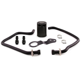 Mishimoto MMBCC-CAM8-16PBE FITS: Oil Catch Cans FITS: 2016+ Chevrolet Camaro SS Baffled Oil Catch Can Kit Black Oil Catch Cans