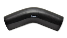 Load image into Gallery viewer, Vibrant 2751 FITS: 4 Ply Reinforced Silicone Elbow Connector 2.25in I.D. 45 deg. Elbow (BLACK) Silicone Couplers &amp; Hoses
