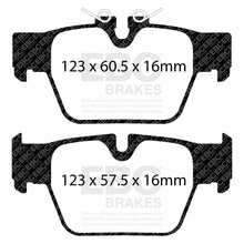Load image into Gallery viewer, EBC DP42394R FITS: 2018+ BMW X2 Yellowstuff Rear Brake Pads Brake Pads Performance