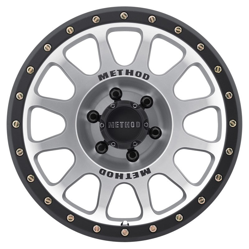 Method Wheels MR30589060300 FITS:Method MR305 NV 18x9 0mm Offset 6x5.5 108mm CB Machined/Black Street Loc Wheel Wheels Cast