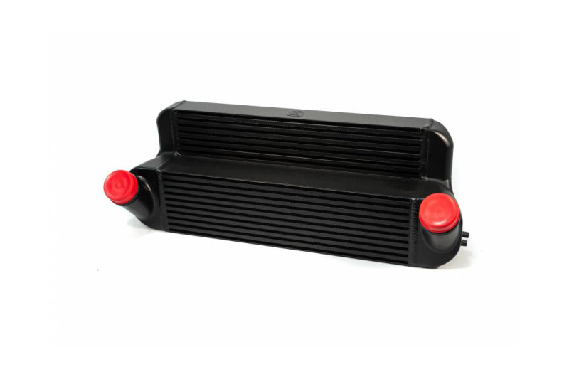 CSF 8127B FITS: 04-13 BMW 335i/xi (E90/E91/E92/E93) High Performance Stepped Core Bar/Plate Intercooler Black Intercoolers