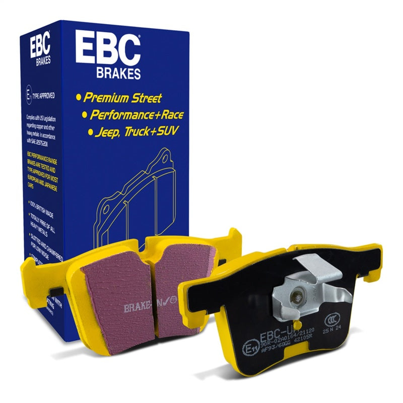 EBC DP42105R FITS: 11+ BMW X3 2.0 Turbo (F25) Yellowstuff Front Brake Pads Brake Pads Performance