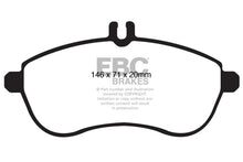 Load image into Gallery viewer, EBC UD1340 FITS: 12-14 Mercedes-Benz C250 (W204) 1.8 Turbo Ultimax2 Front Brake Pads Brake Pads OE