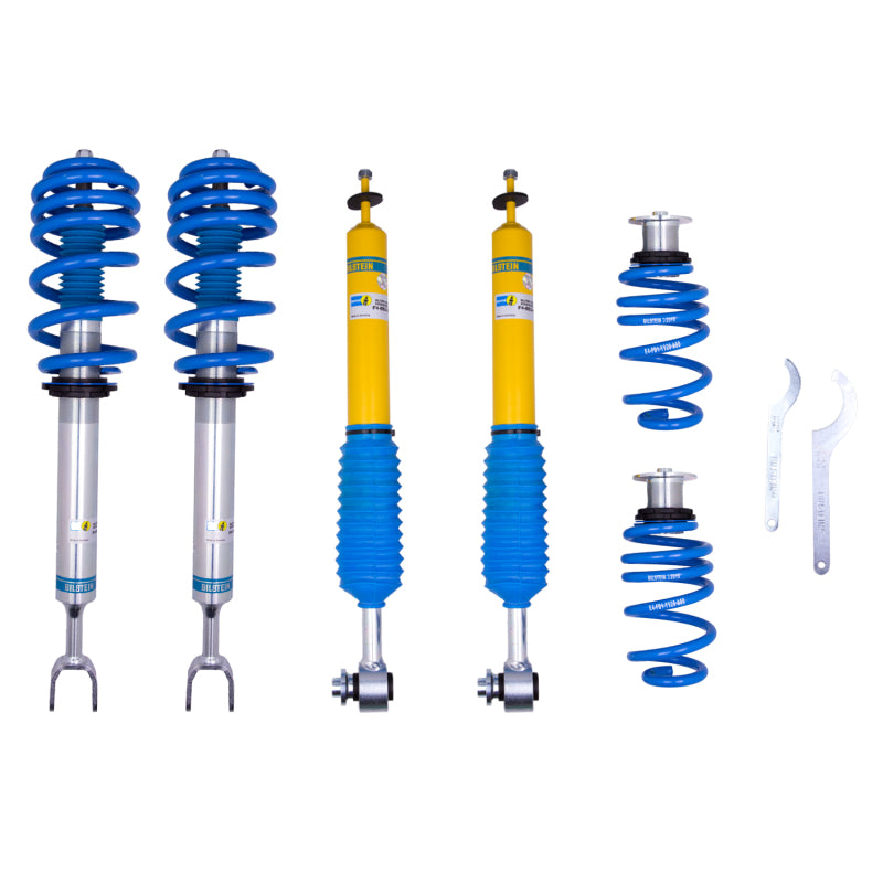 Bilstein 47-116573 FITS: B14 2006 Audi A6 Base Front and Rear Suspension Kit Coilovers