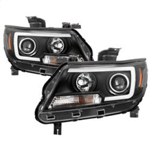 Load image into Gallery viewer, SPYDER 5085283 FITS: 15-17 Chevy Colorado Projector Headlights Light Bar LED Black (PRO-YD-CCO15-LBDRL-BK) Headlights