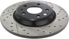 Load image into Gallery viewer, Stoptech 127.33127L FITS:StopTech Power Slot 09-10 Audi A4/A4 Quattro / 08-10 A5 / 10 S4 Rear Left Drilled &amp; Slotted Rotor Brake Rotors Slot &amp; Drilled