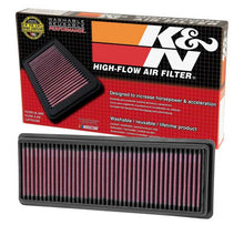 Load image into Gallery viewer, K&amp;N Engineering 33-2487 FITS:K&amp;N 12 Fiat 500 Abarth 1.4L Replacement Air Filter Air Filters Drop In