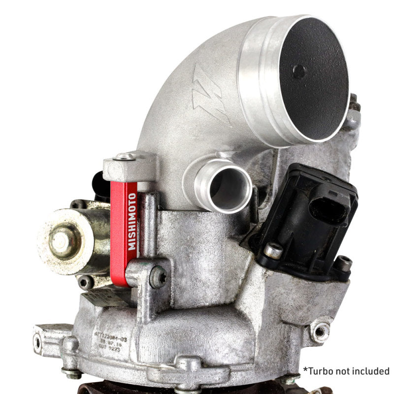 Mishimoto MMAI-MK7-TI FITS: Cold Air Intakes FITS: 15-21 VW Golf/GTI Turbo Inlet Pipe Cold Air Intakes