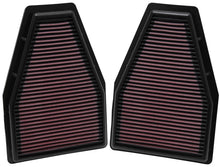 Load image into Gallery viewer, K&amp;N Engineering 33-2484 FITS:K&amp;N Replacement Air Filter 12-13 Porsche 911 3.4L / 12 911 3.8L / 13 911 3.6L / 13 911 Carrera 3.8L Air Filters Drop In