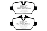 EBC DP42102R FITS: 10+ Mini Countryman 1.6 Cooper Yellowstuff Rear Brake Pads Brake Pads Performance